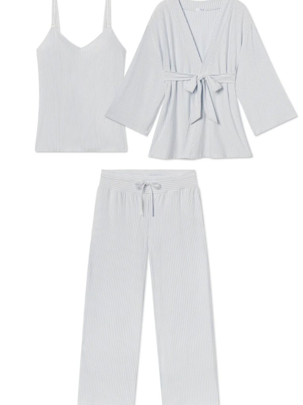 Maternity DreamModal® Kimono Three-Piece Set